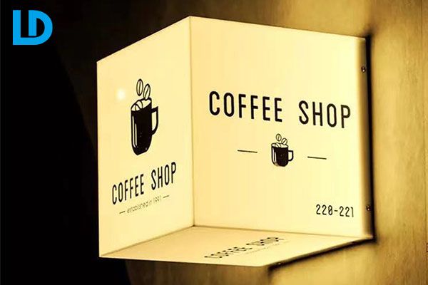 Двусторонний световой короб